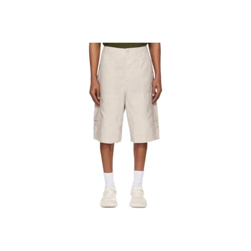 CASEY CASEY Карго Шорты Мужские Экрю