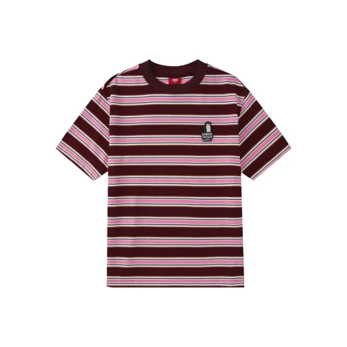 Checkitout T-Shirt Унисекс Evening Вишневый Красный Розовый Оранжевый