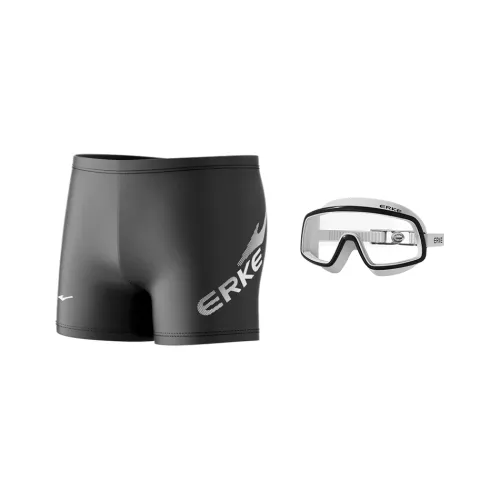 Erke Плавательные шорты Мужской 2-штучный комплект Черный