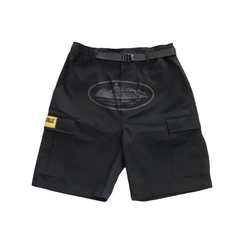 Corteiz Co-brand Черные Мужские Повседневные Шорты