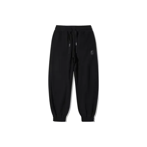 Подкладка Li Ning x Jackie Chan Co Branded Kung Fu Series Повседневные брюки Мужской Черный