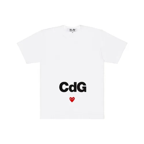 CDG Play Белые Женские Футболки