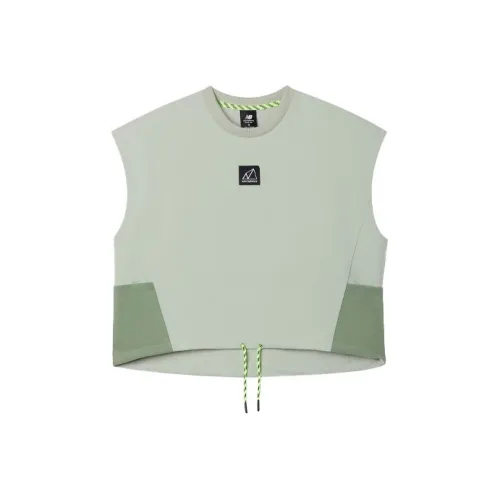 New Balance совместный бренд CROP TOP Женские Зеленый