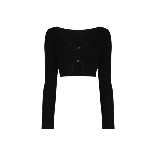 Jacquemus Черный Женские Короткие Топы