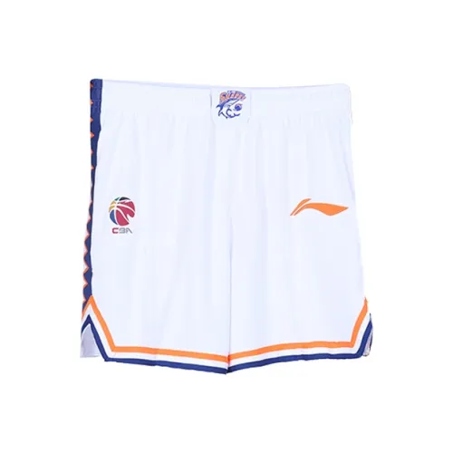 LINING CBA Collection Баскетбольные шорты Мужские Белые