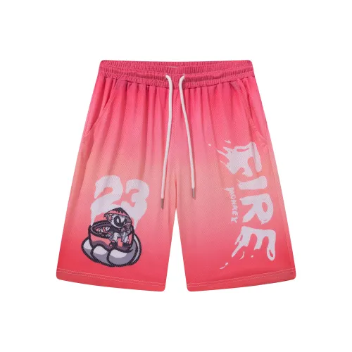 FireMonkey Розово-красные Унисекс Баскетбольные шорты