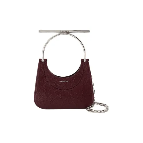 Alexander McQueen Sheepskin One Shoulder Bag Mini Women's Red