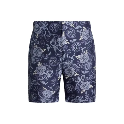 Ralph Lauren Purple Label SS25 Пляжные шорты Мужские Синие
