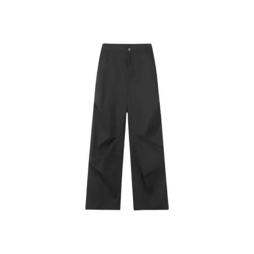 TUOFEI Повседневные брюки Унисекс Черный