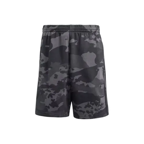 Adidas Originals CAMO SHORTS Повседневные шорты Мужские Черные