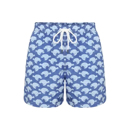 FEDELI Blue Мужские Пляжные Шорты