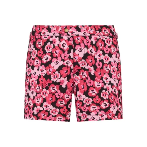 TOM FORD Розовые Мужские Пляжные Шорты