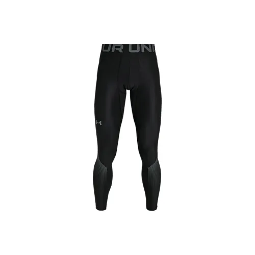 Under Armour HeatGear Мужские Спортивные Брюки Черные