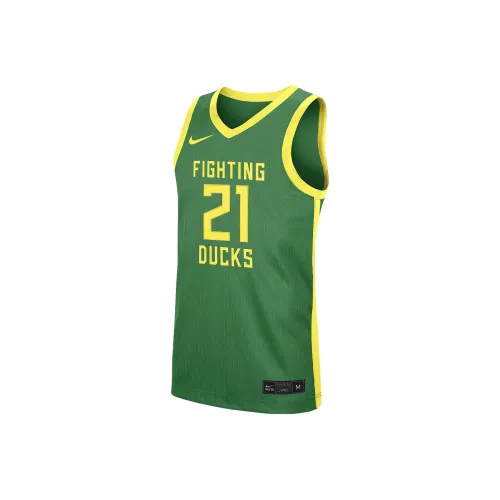 Nike Баскетбольная Джерси Мужская Зеленая