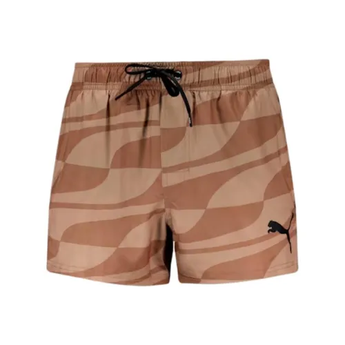 PUMA Плавание Шорты Плавательные Мужские Бежевые