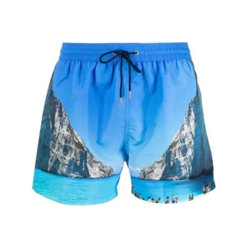 Paul Smith Плавательные шорты Мужские Синие