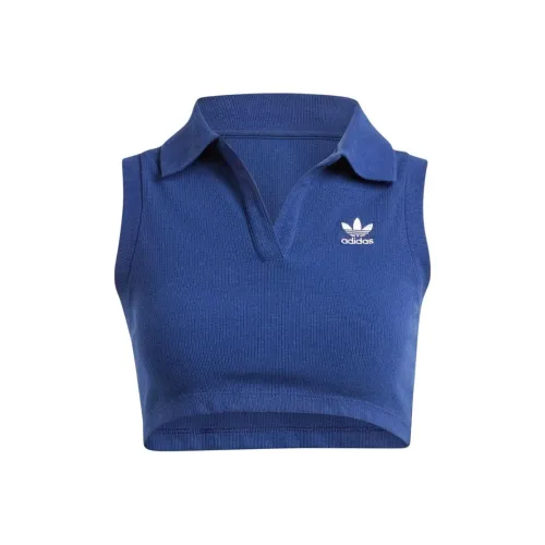 Adidas Originals Майка Женская Синяя