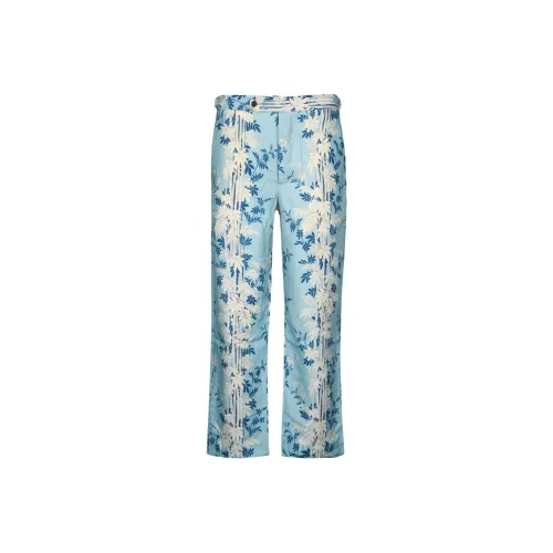 BODE Повседневные брюки Мужские Небесно-голубые