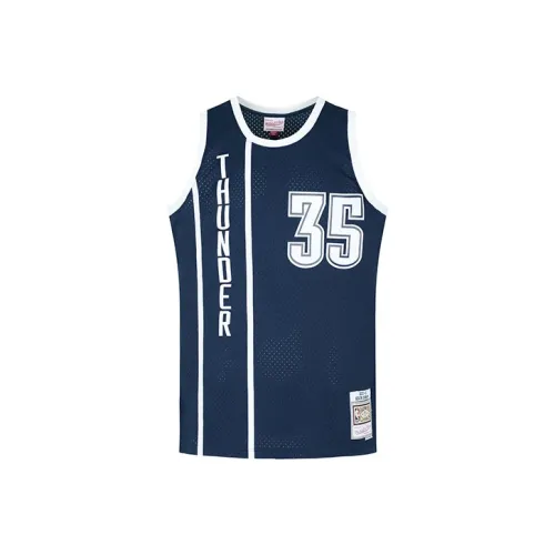 MITCHELL NESS Баскетбольная Джерси Унисекс Темно-синий