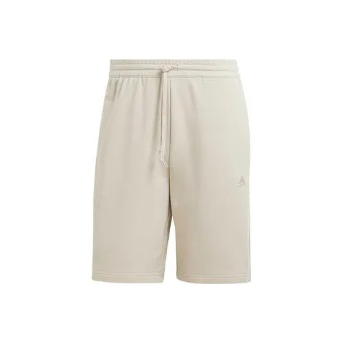 Adidas All Szn French Terry Шорты Повседневные шорты Мужские Бежевые
