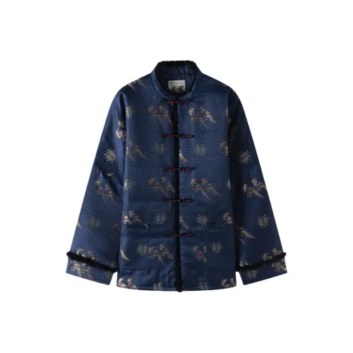 XUANSHENG Хлопковый пуховик Мужской Темно-синий