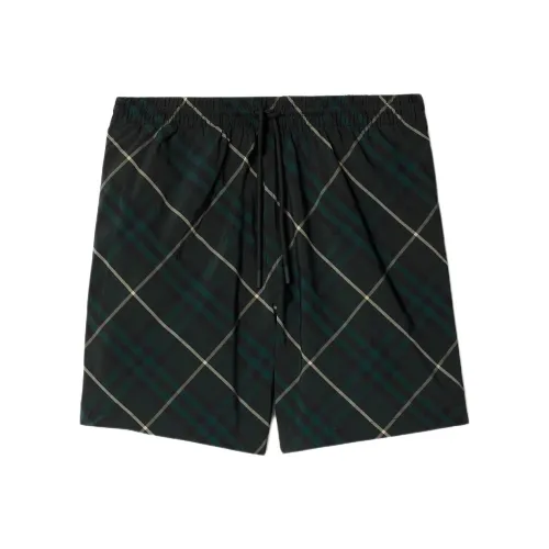 Burberry Пляжные шорты Мужские Зеленые