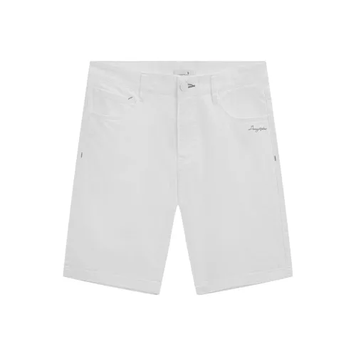 Dance with Wolves Джинсовые шорты Мужские Натуральный Белый