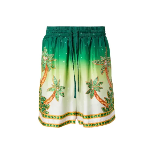 CASABLANCA SS24 Повседневные шорты Мужские Зеленые