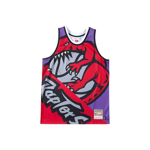 Mitchell Ness Фиолетовый Мужская баскетбольная футболка