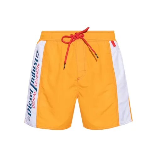 DIESEL Пляжные шорты Мужские Желтые