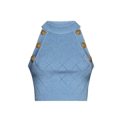 BALMAIN Синие Женские Майки