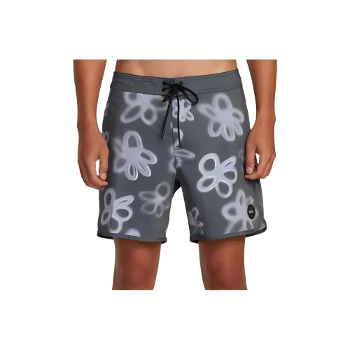 RVCA Gray Men's Casual Shorts RVCA Серый Мужские Повседневные Шорты