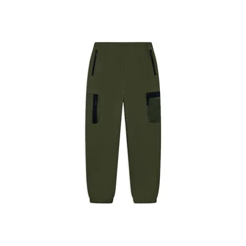 LINING Sports Life Collection Армейский зеленый Унисекс Спортивные брюки