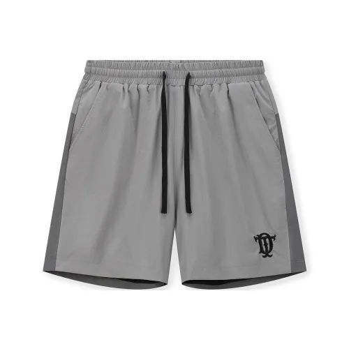 DICETINY Повседневные шорты унисекс серые