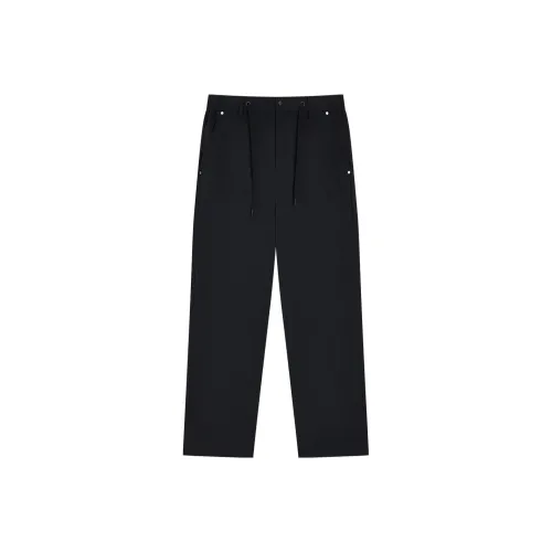 FUN Мужские повседневные черные штаны