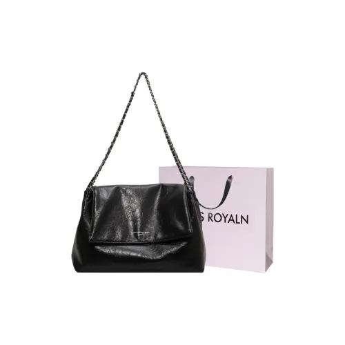 LOUIS ROYALN ПУ (полиуретан) Коммутирование Сумка Плечевая Сумка Женская Черная Серебряная Розовая Зеленая Экрю