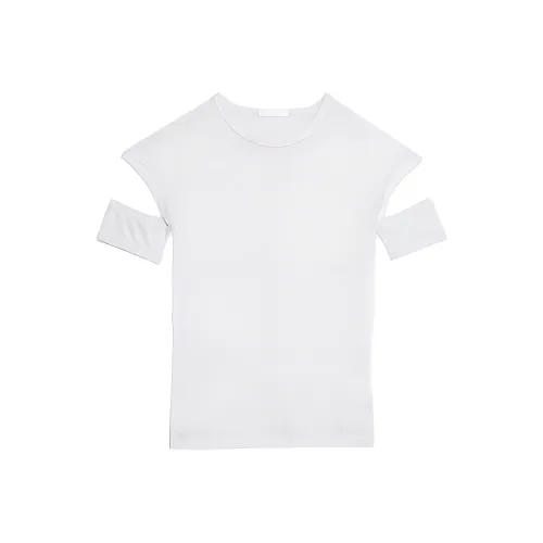 Helmut Lang Glossy Белый Женские T-рубашки