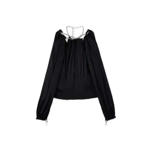 Lanvin Черные Женские Т-рубашки