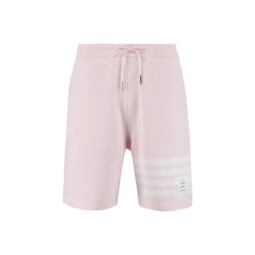THOM BROWNE Розовые Мужские Спортивные Шорты