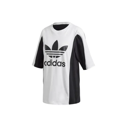 Adidas Originals T-Shirt Женская Черный Белый