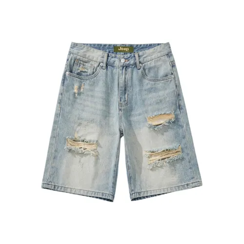 JEEP Fashion Sports Collection Джинсовые шорты Унисекс Light Синий