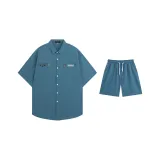Blue Set (Топ + Шорты)