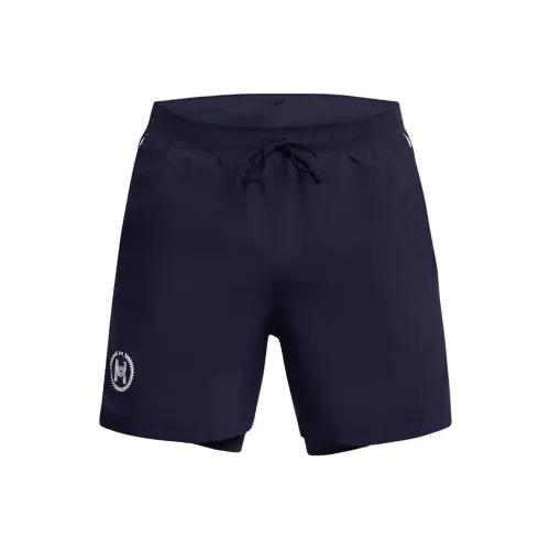 Under Armour UA Launch Повседневные шорты Мужские Синие