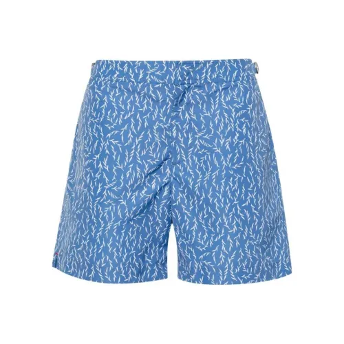 Orlebar Brown Мужские синие пляжные шорты