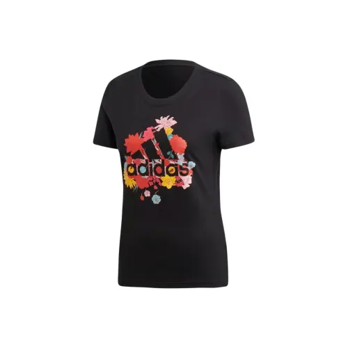 Adidas Черные Женские Футболки