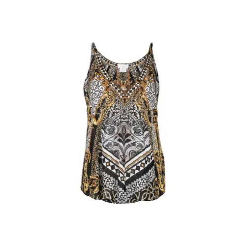 Camilla Черные Женские Майки