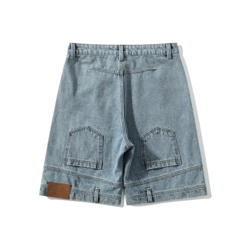 SWAMP AREA Джинсовые шорты Унисекс Blue