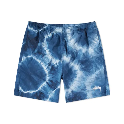 Stussy SS24 Плавательные шорты Мужские Индиго
