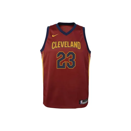 Nike Баскетбольная Джерси Мужская Красная