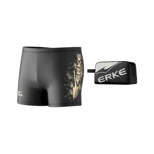 Erke Плавательные шорты Мужской 2-штучный комплект Черный